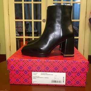 Brand New! Never Worn!Tory Burch Ruby Block heel bootie ! Sold Out everywhere!